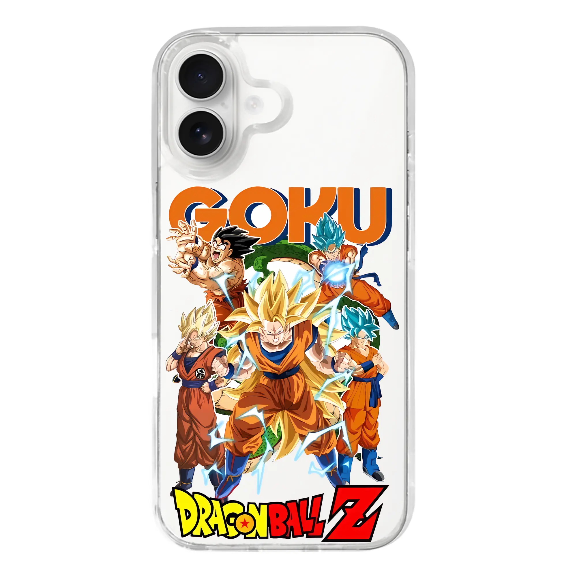 ドラゴンボール グッズ 孫 悟空 - iPhone 17シリーズ 透明スマホケース – 薄型・耐衝撃・精密フィット保護カバー